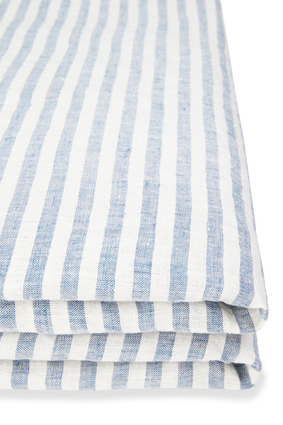 Quilt Covers in French Blue Stripe